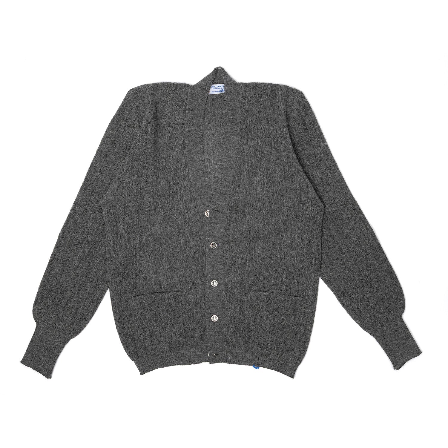Fanni Lemmermayer x MJ: V-Cardigan "Franz Joseph" made from pure Alpaca Wool - handmade